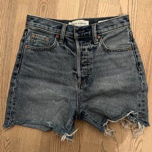 Denim Forum The Joni Loose Short (Light Wash)